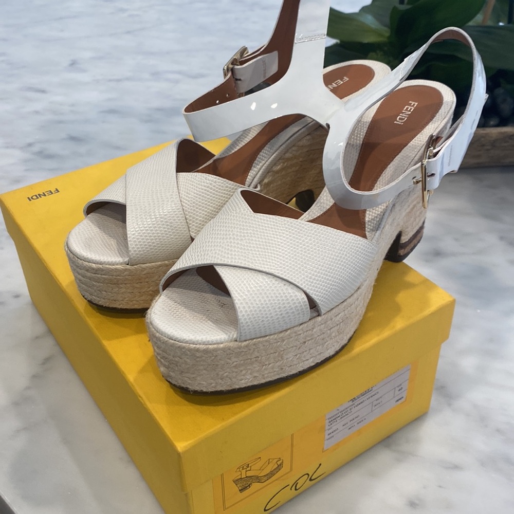 Fendi platform sandal